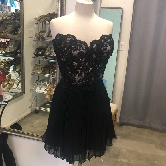 Beaded Bustier Dress